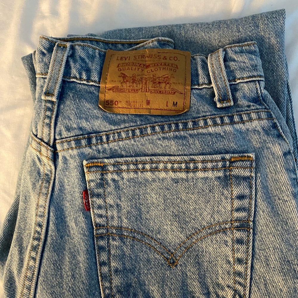Levi's Classic Blue Denim Jeans